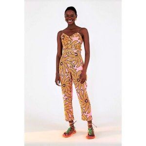 Farm and Rio Banana Floral Jumpsuit